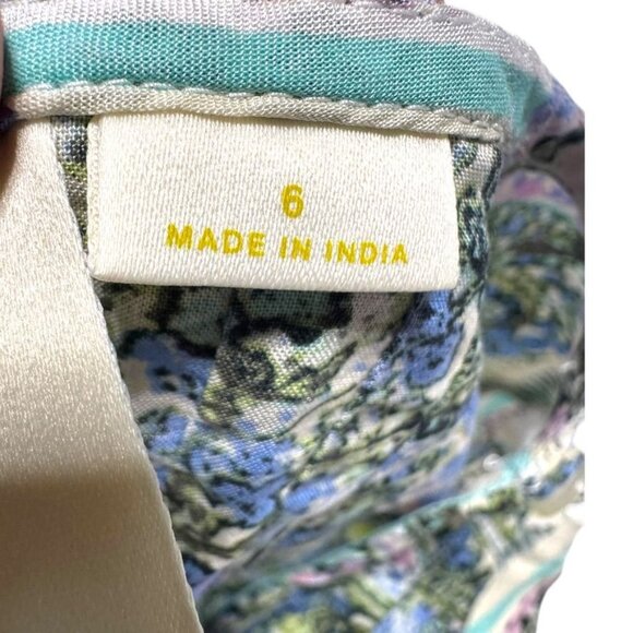 Maeve Blouse Multicolor Size 6 - Picture 3 of 8